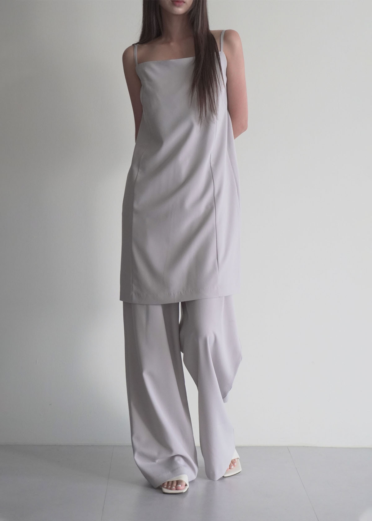 Comfy Sleeveless Dress Set (3c) - Ops