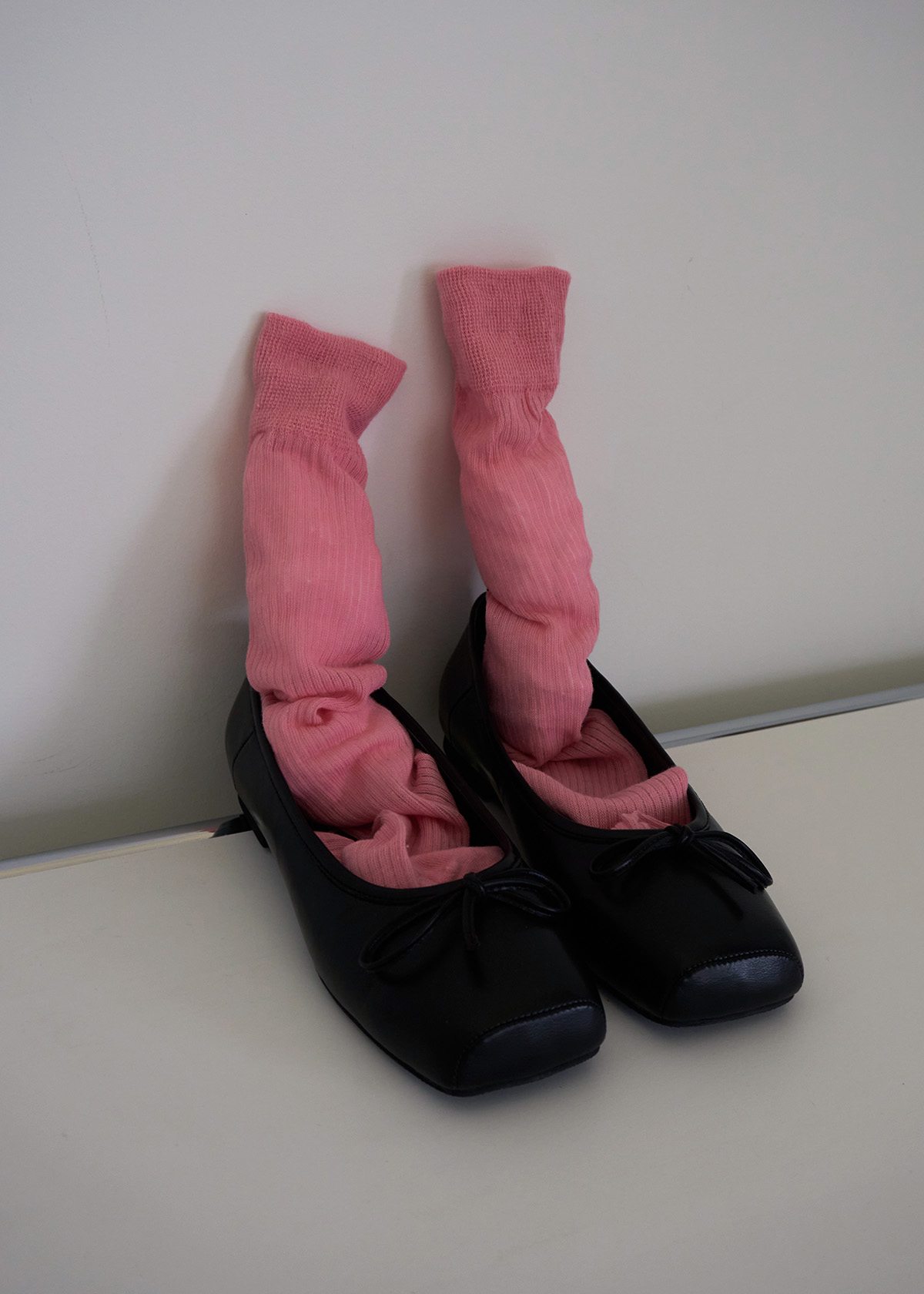 Seethrough Color Kneehigh socks (5c)